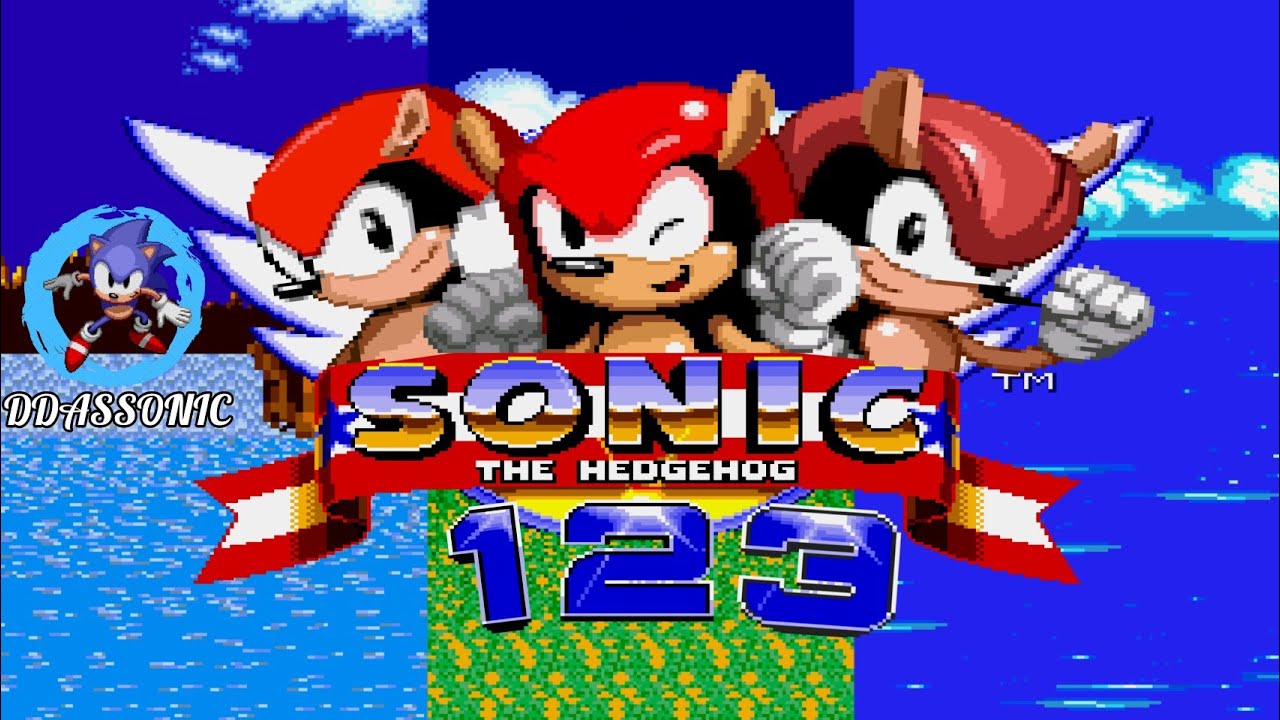 Mighty The Armadillo in Sonic Classic Trilogy • Sonic Hack Longplay