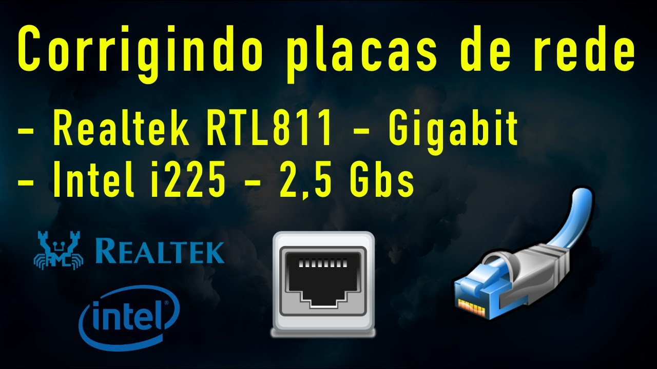 HACKINTOSH: PLACA DE REDE REALTEK RTL811 (KEXTS E CORRE&Ccedil;&Otilde;ES) E INTEL i225 COM PATCHES NATIVOS macOS