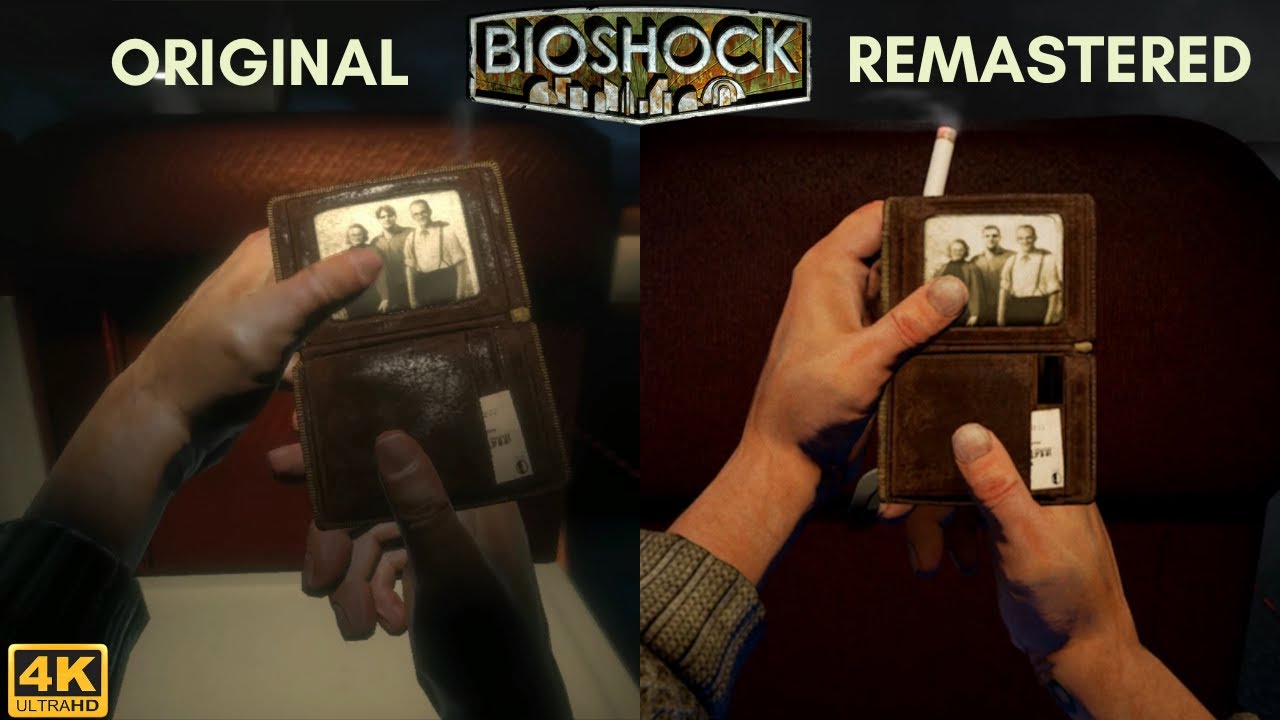 BioShock graphics comparison | ✨Original VS Remastered✨ | GTX1060 | 4K | PC 🖥️🖱️
