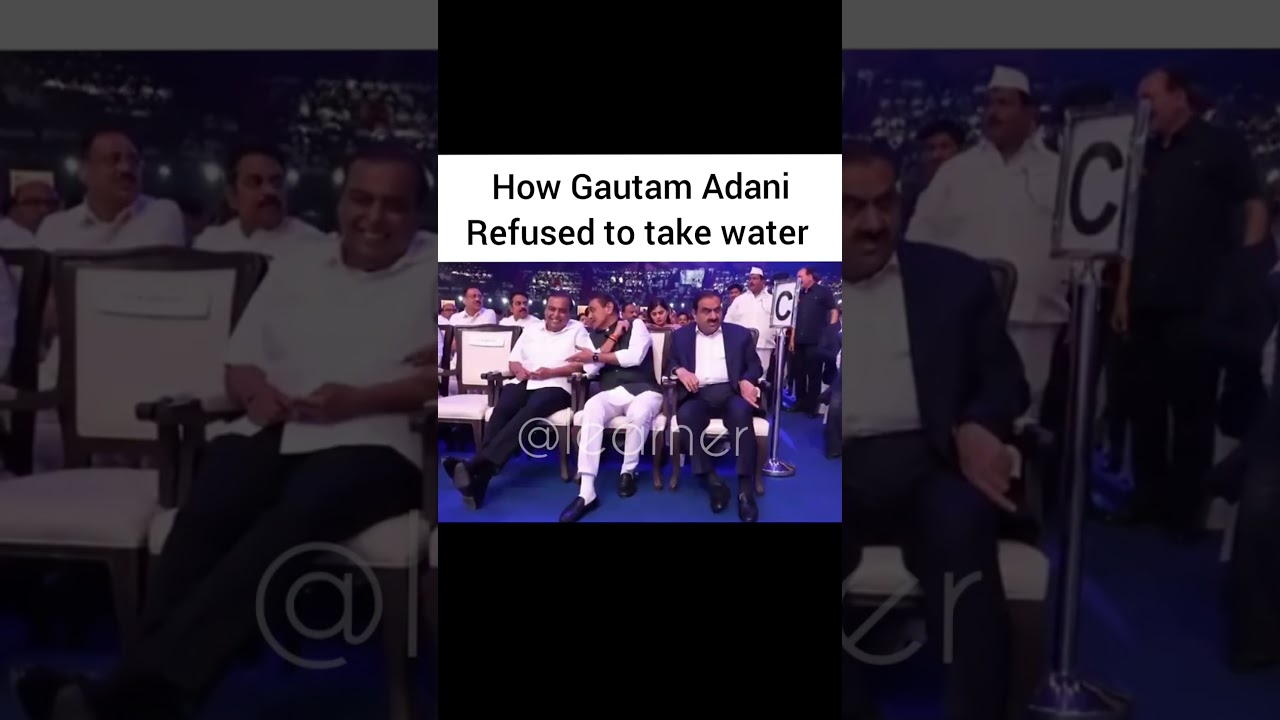 Gautam Adani Refused Water at Ajit Pawar&rsquo;s Condolence Meeting &mdash; What Does This Small Gesture Reveal?
