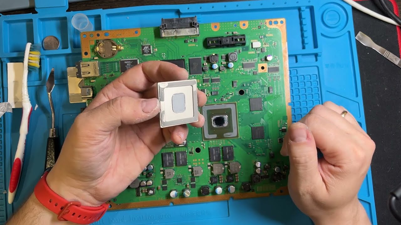 Скальпирование Sony PlayStation 3 в домашних условиях