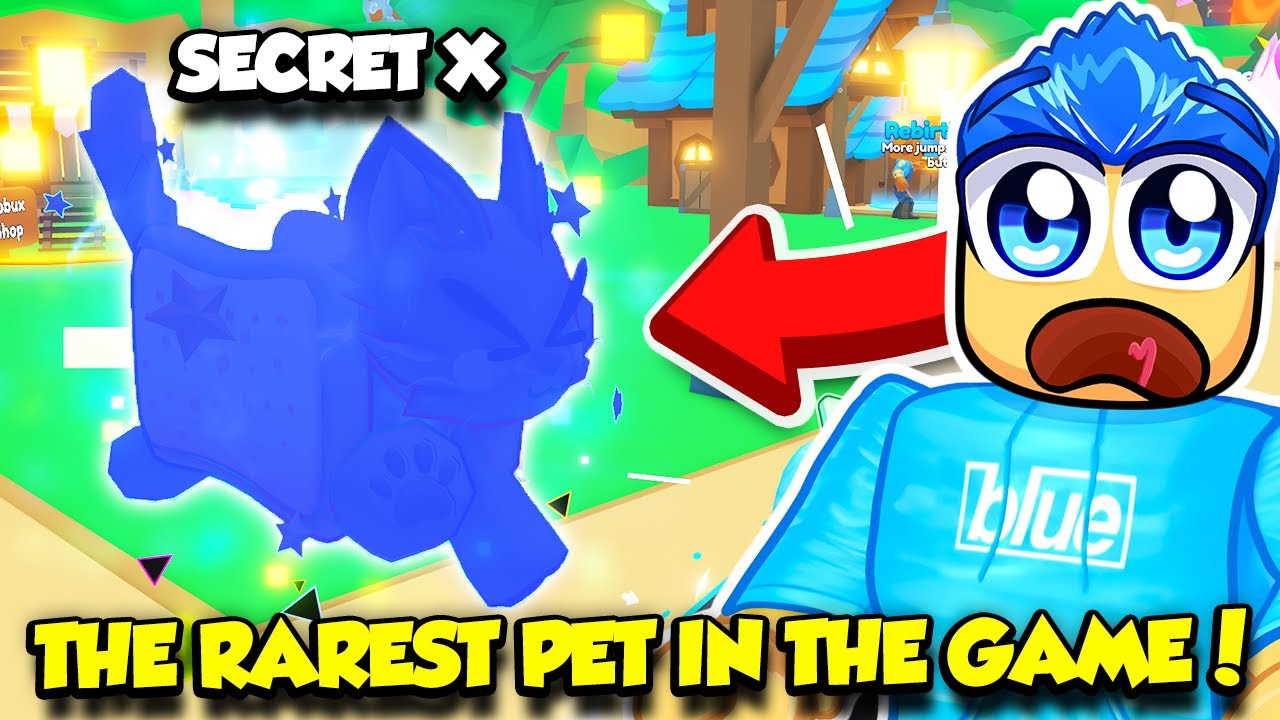 I GOT THE RAREST SECRET X PET IN TAP SIMULATOR!