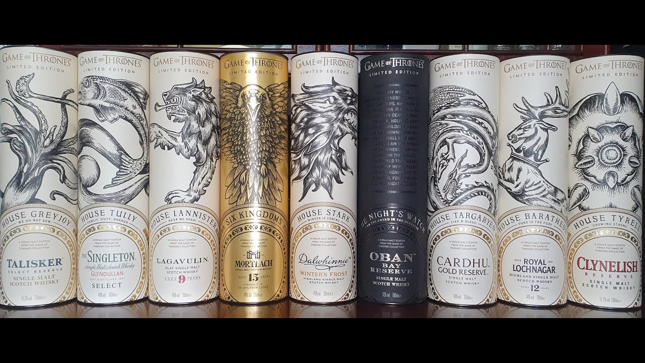 Виски Mortlach 15 y.o. 46% abv. Серия Game of Thrones.