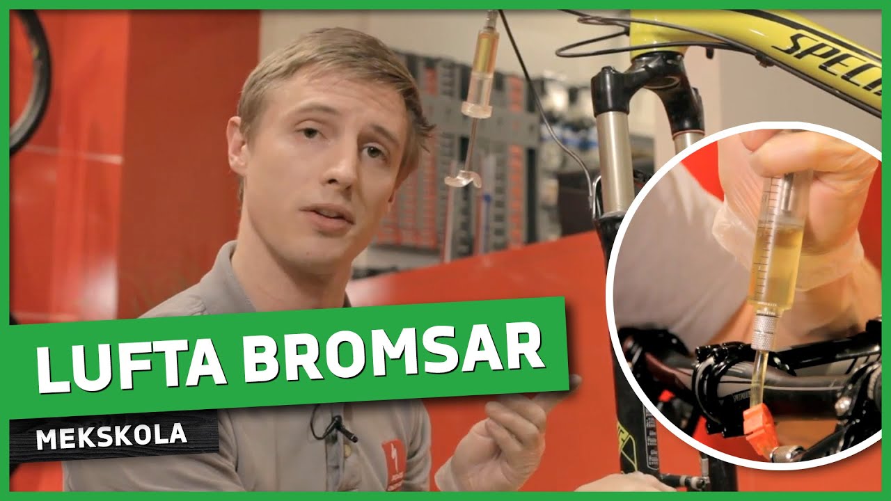 Lufta bromsar på cykeln - HappyMTB:s Mekskola
