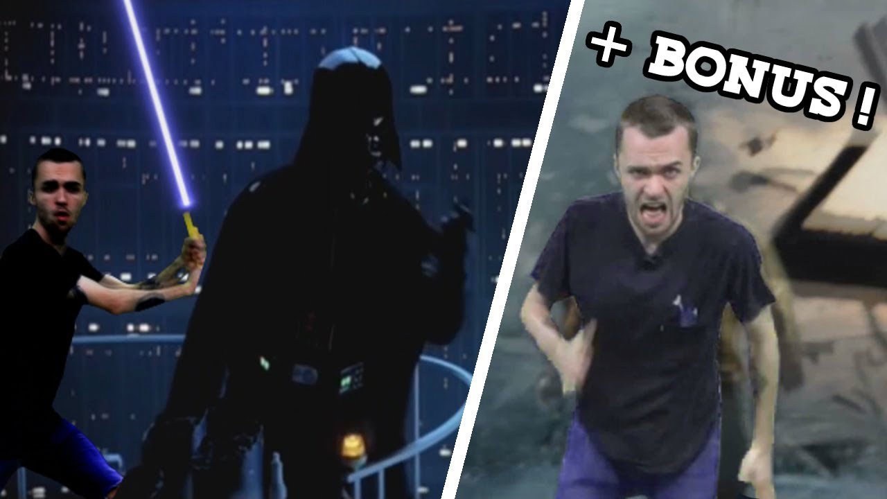 #SqueezieFondVert Squeezie gâche Star Wars + Montage BONUS !