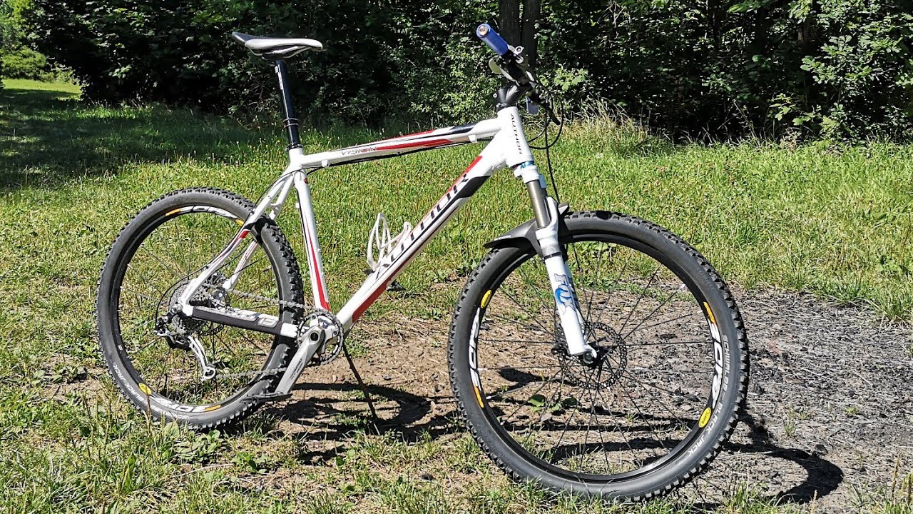 Staré 26 palcové horské kolo Author Vision a jednopřevodník 1x9 Funguje to? Chainring for 26 XC bike