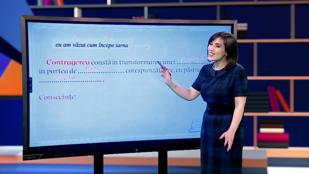 TeleŞcoala: Limba şi literatura română clasa a VIII-a – Completiva directă (@TVR2)
