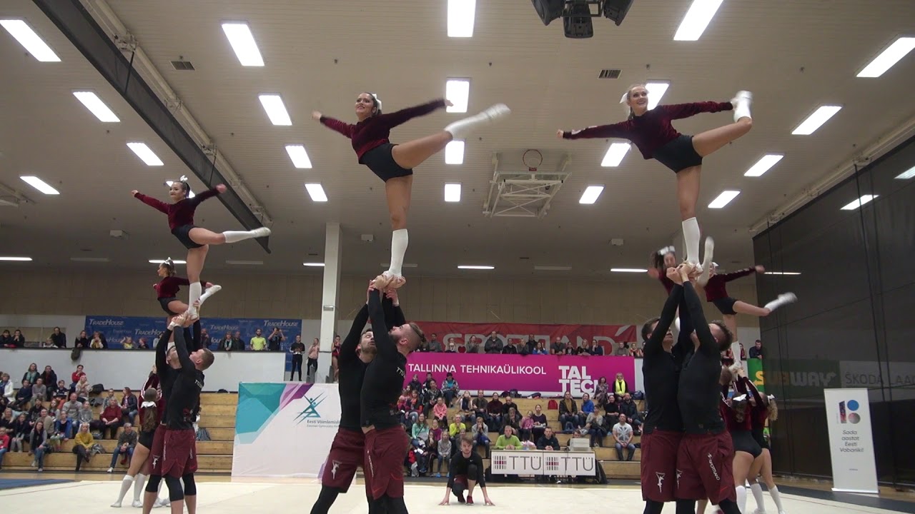 “Cheer UP!” – TalTech Cheerleaders – Gymnafest 2018