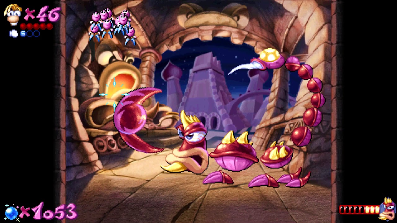 Rayman Redemption: Mr. Skops Bossfight