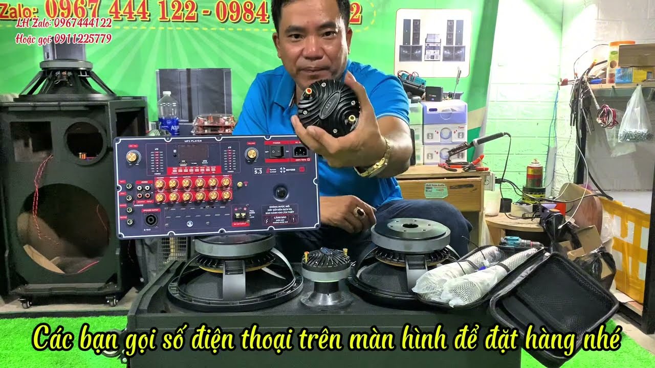 Hướng dẫn, ráp loa kéo, 25 đôi, đơn giản, rẻ mà hay, ai cũng làm được