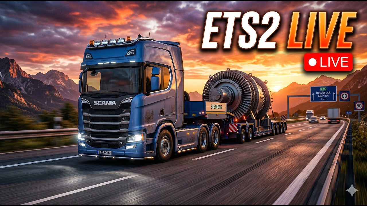 🌍 ETS2 LIVE | Europe Trucking Adventure | PC GAMEPLAY
