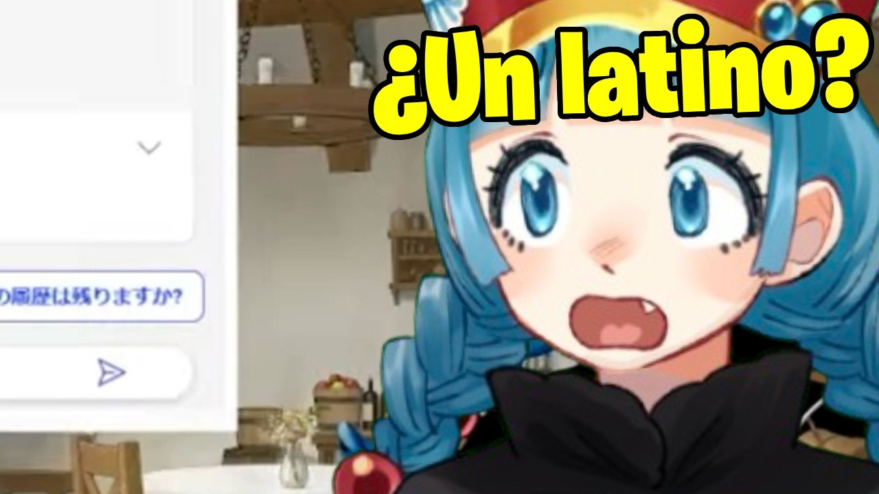 Vtuber Japonesa se Emociona al ver un Latino en su Chat