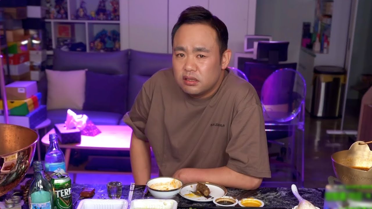 오리바베큐+육개장+아삭이고추+계란찜+소세지 혼술대박먹쇼 (22.06.08)