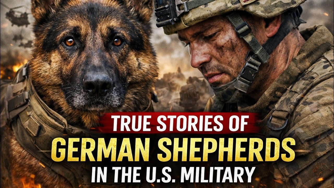 True Stories of German Shepherds in the U.S. Military | Real War Heroe