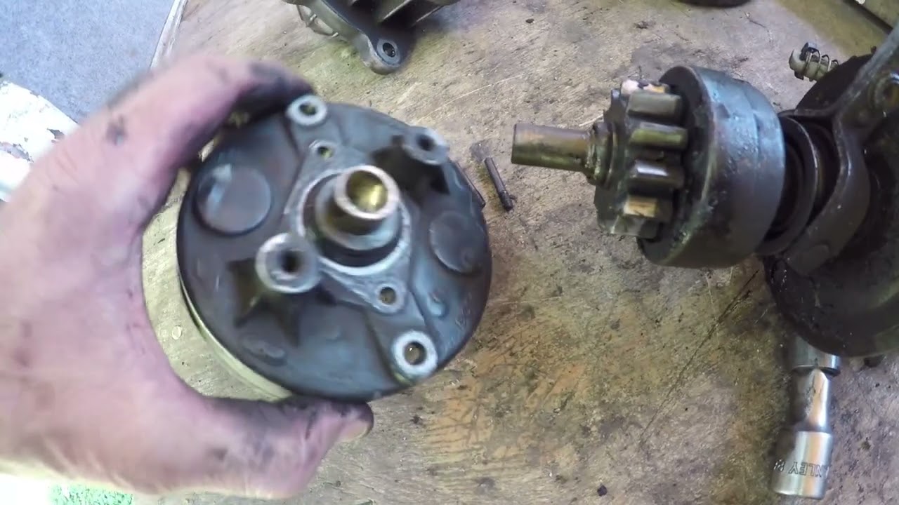 Burro de arranque - Ford Transit - Desarmado y reparación.
