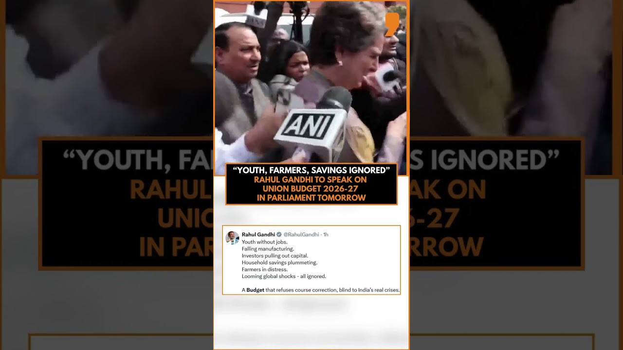 Union Budget 2026: Rahul Gandhi says budget ignores india’s real crises | News9