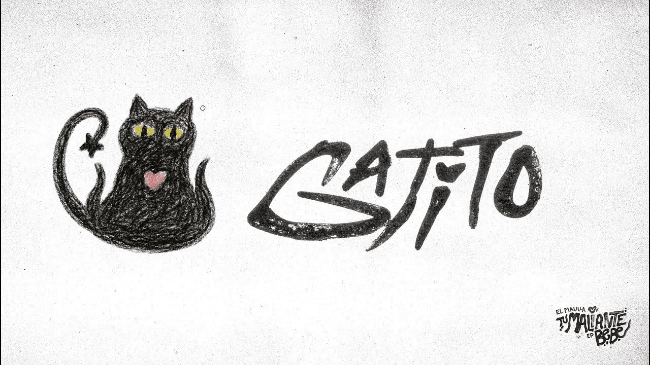 El Malilla, Enayy | Gatito (Lyrics Video) | EP: Tu Maliante Bebé