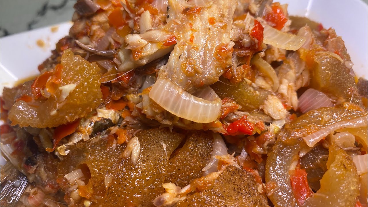 HOW TO MAKE EASY AND DELICIOUS PEPPERED POMO AND ROASTED FISH SAUCE RECIPE | EVERYDAY SAUCE YOU NEED