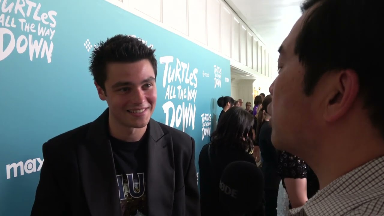 Felix Mallard Carpet Interview at Turtles All the Way Down Premiere