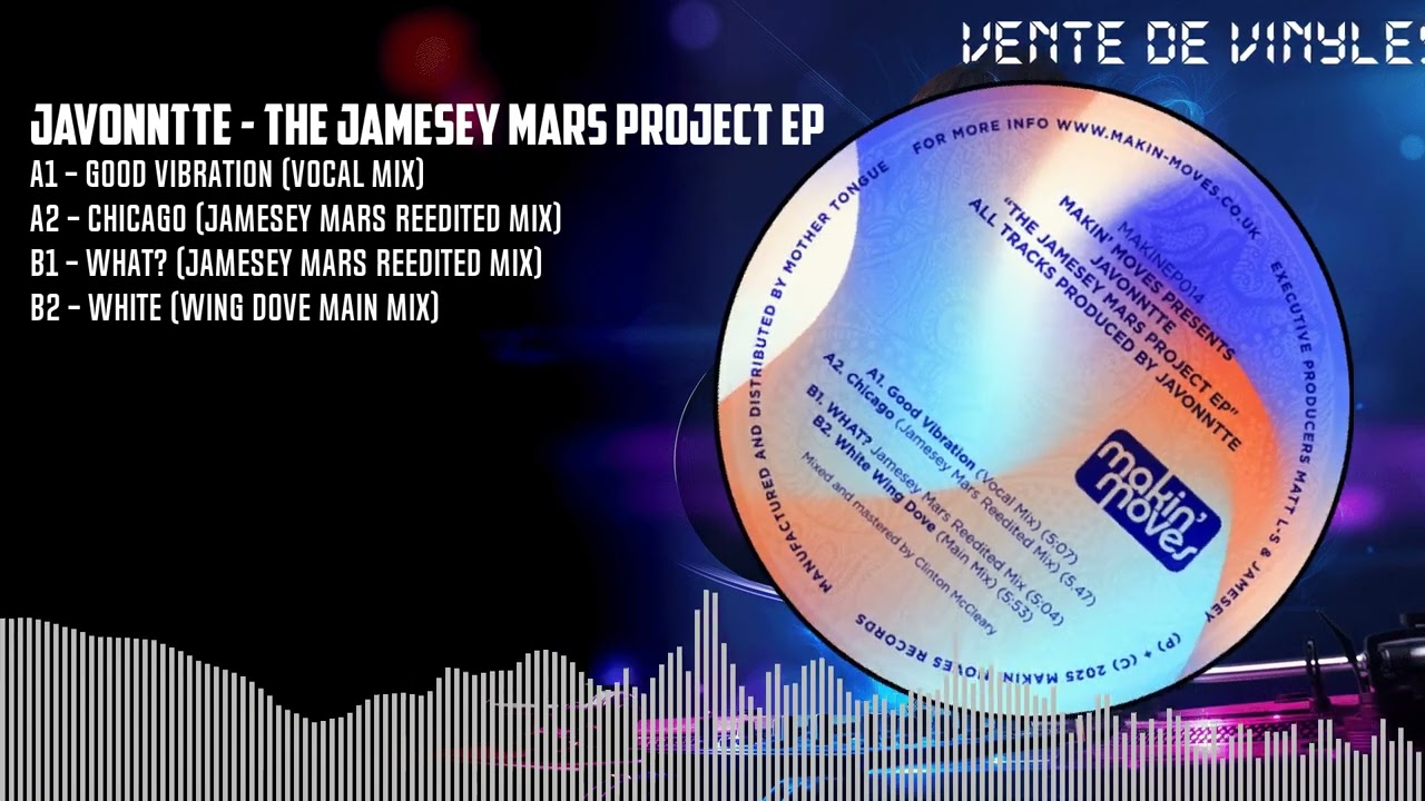 Javonntte - The Jamesey Mars Project EP [BLACK] (MAKINEP014)