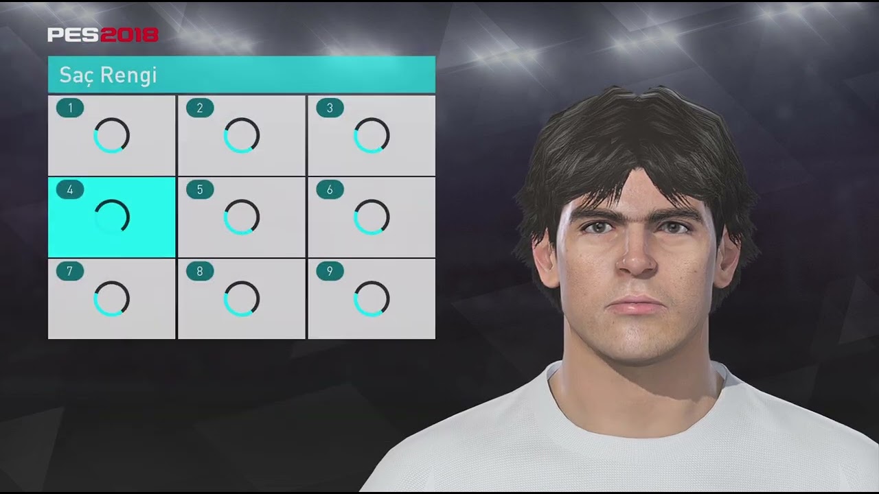 Pes2018 kaká face