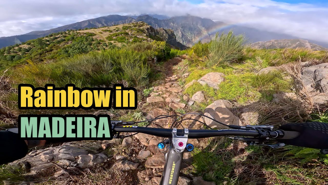 Rainbow in MADEIRA - Riding Enduro MTB on the Island