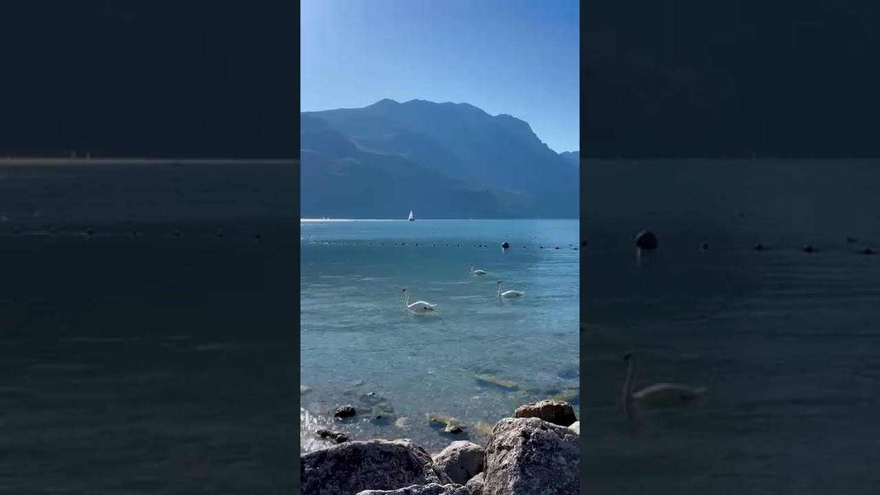 Lago di Garda, Riva del Garda, Italia. Озеро Гарда, Италия 