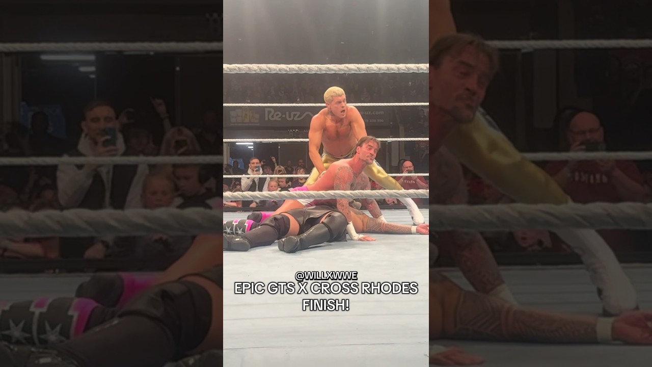 EPIC GTS X CROSS RHODES FINISHER! CM PUNK & CODY RHODES 🔥