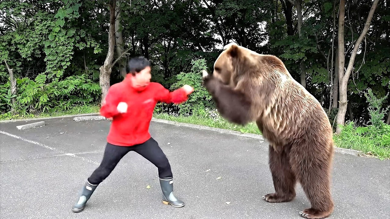 クマと素手で戦ってみた