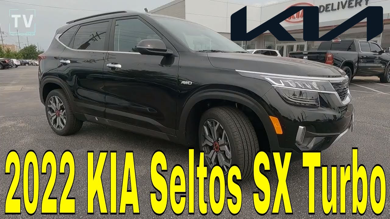 2022 KIA Seltos SX Turbo AWD First Look!