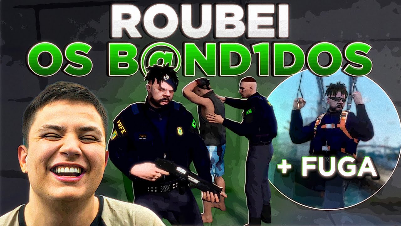 FINGI SER POLÍCIAL & ENGANEI OS JOGADORES no GTA RP 😂 (Modder Clips)