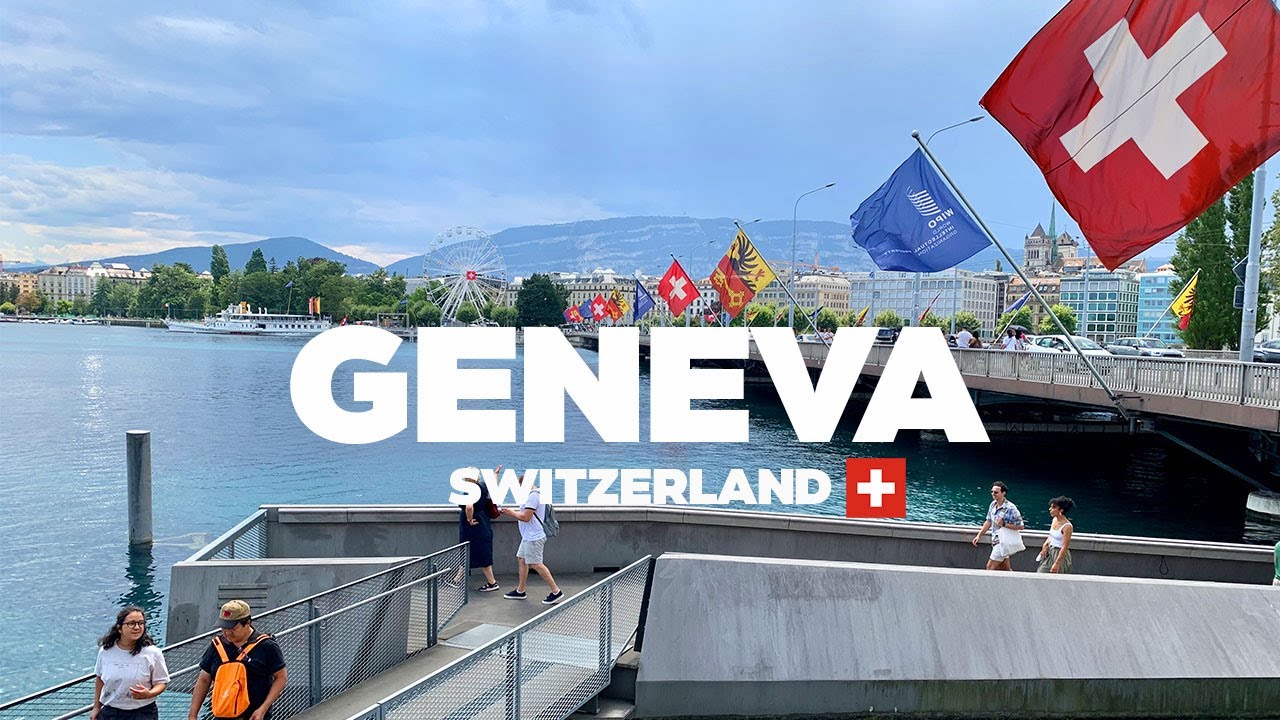 Geneva City Walk | Exploring Switzerland's Charm 4K