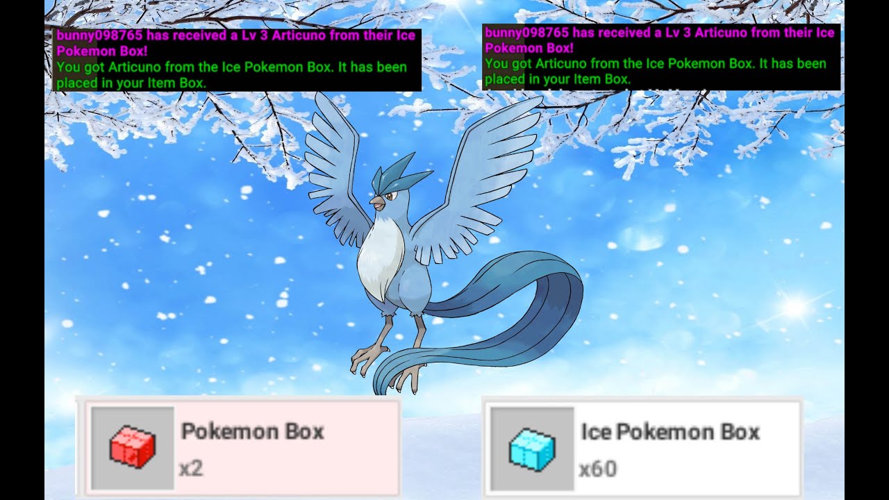 PokeNexus Online, I Opened 60 Ice Pokemon Boxes On x2 Legendary Day!