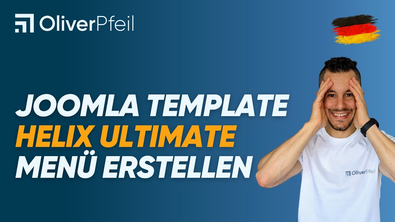 Joomla Template Helix Ultimate - Menü 🇩🇪