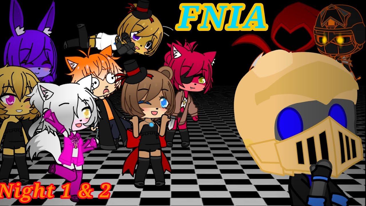 Me alone in Fnia on Night 1&2 | Gacha Club