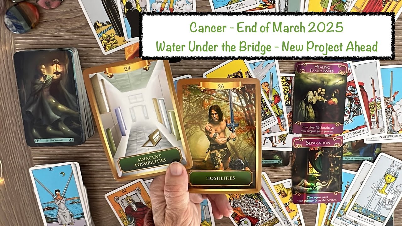 Cancer - Water Under The Bridge - End March 