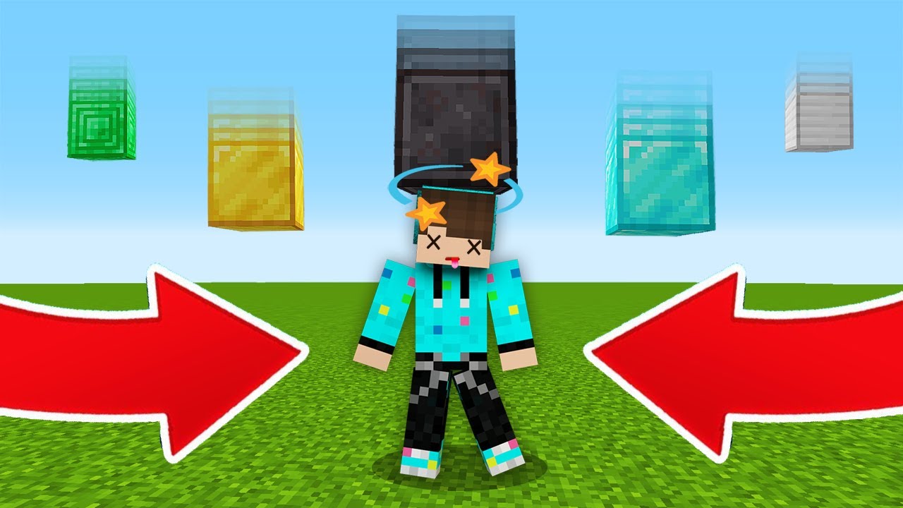 AKU TAMATIN MINECRAFT TAPI HUJAN BLOCK TERMAHAL SETIAP DETIK !