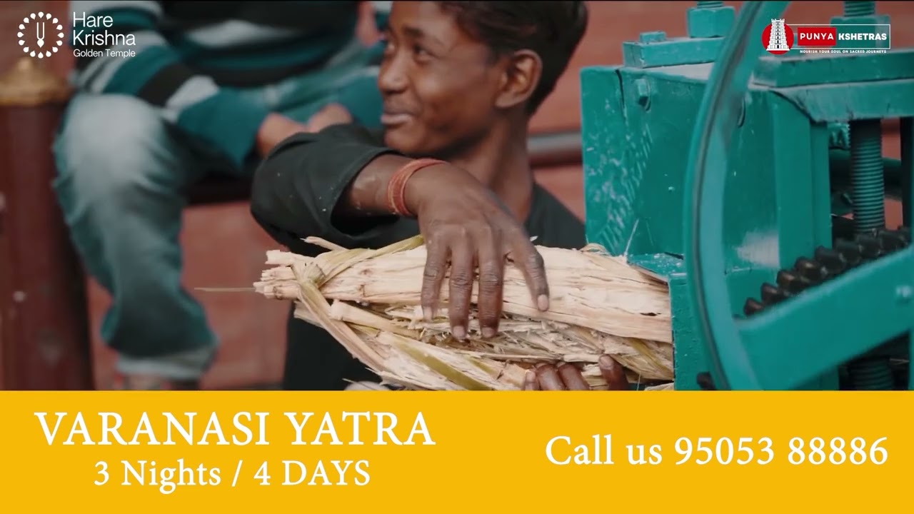 Varanasi Darshan Like Never Before | Spiritual Tour with Hare Krishna Devotees