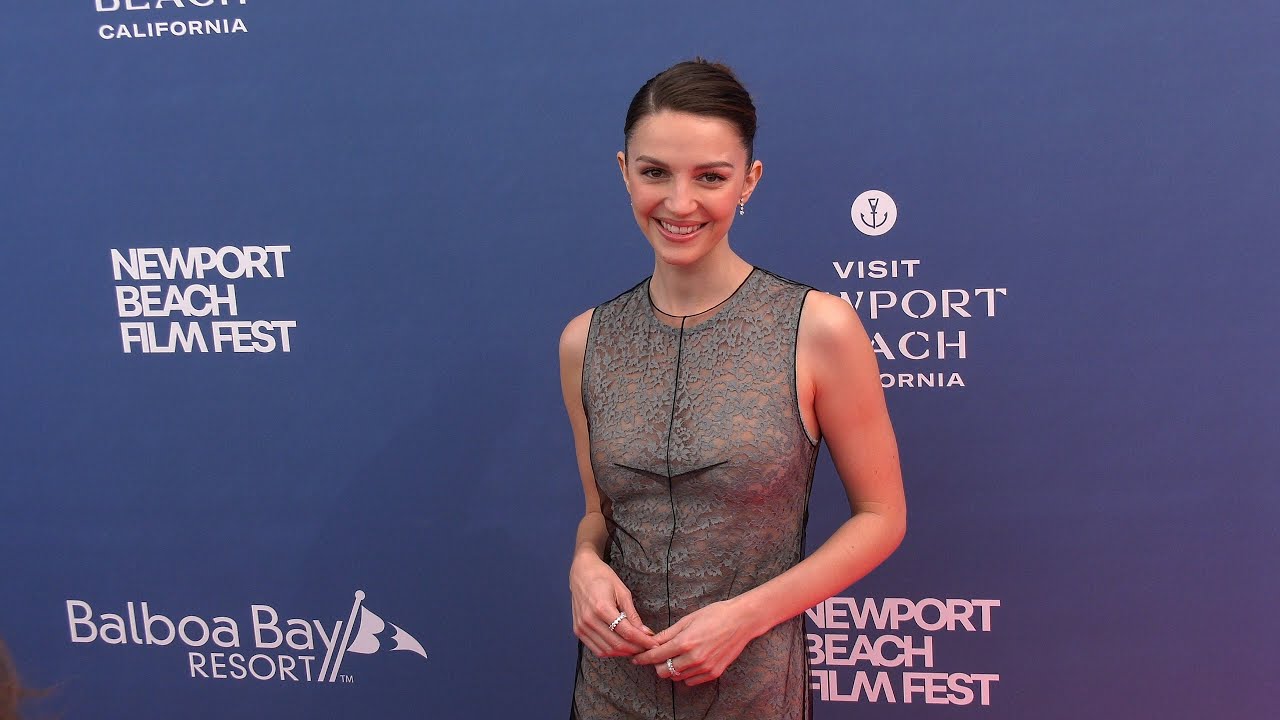 Ella Hunt 2024 Newport Beach Film Festival Honors & Variety's 10 Actors To Watch Red Carpet