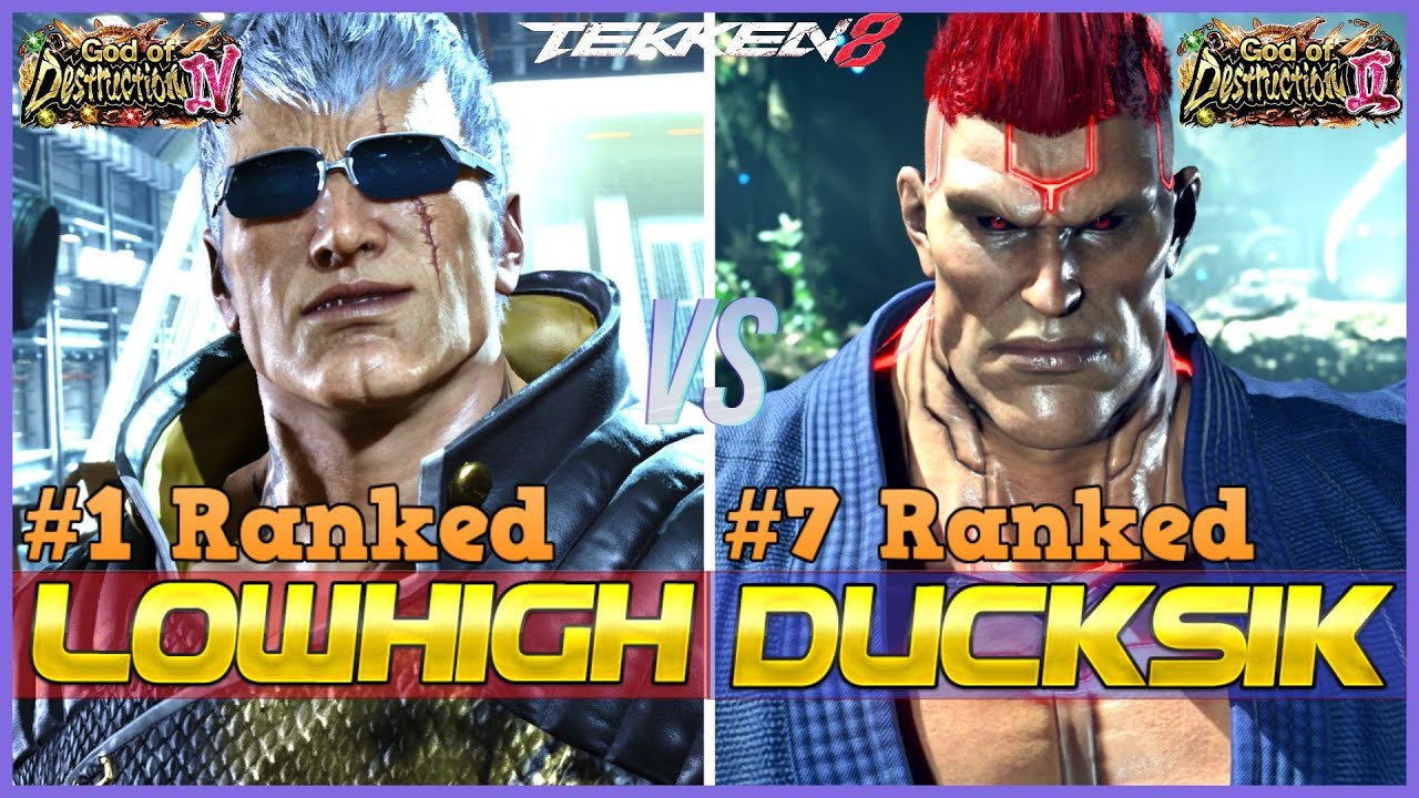 T8 ▰ LOWHIGH (#1 Ranked Bryan) Vs PARK DUCKSIK (#7 Ranked Jack-8) ▰ Tekken 8 High Level Gameplay