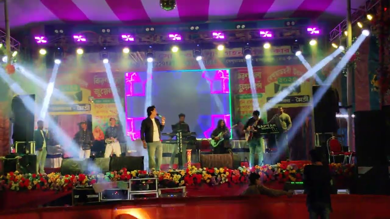 বেথুয়া উৎসব মেলা কলকাতা থেকে শিল্পী এসেছে 
