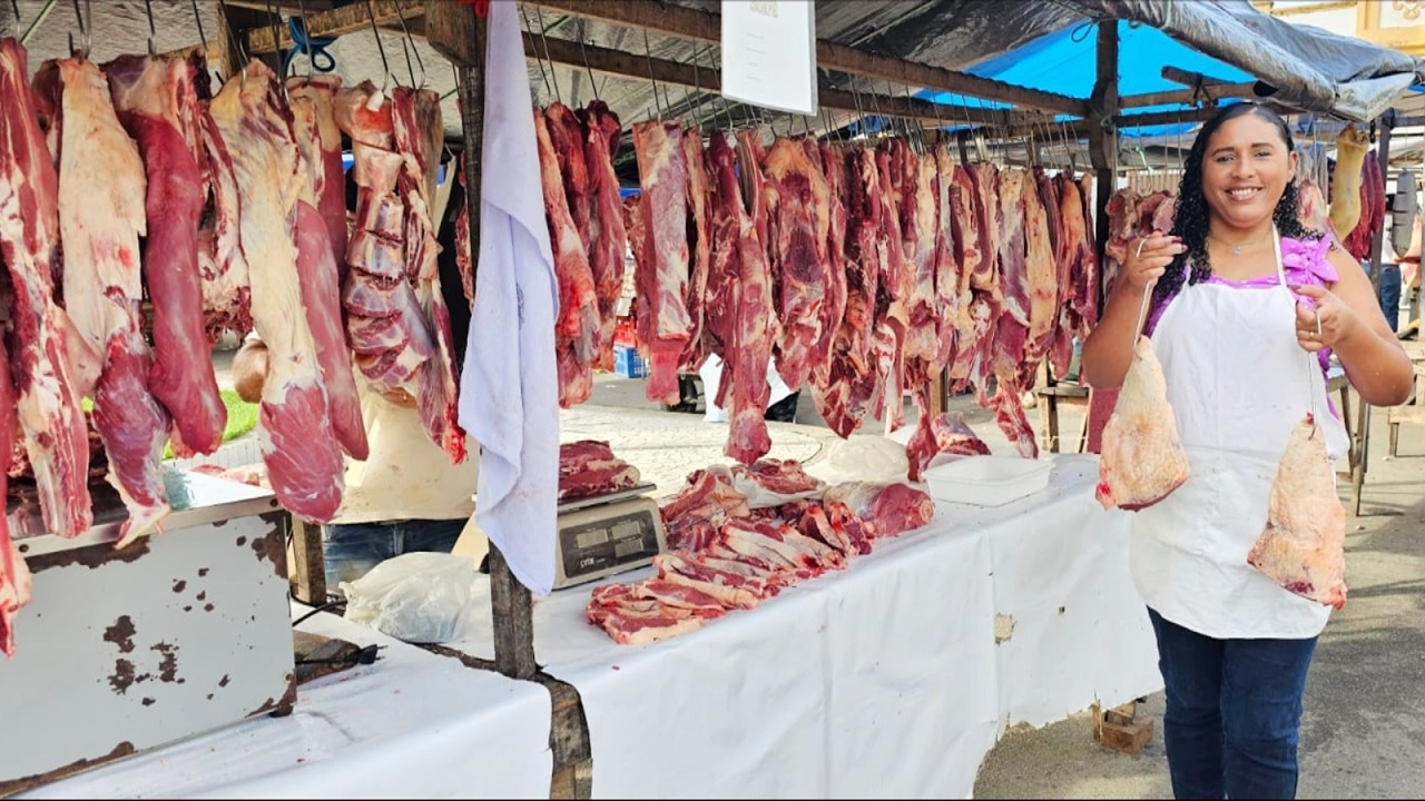 A FEIRA DAS CARNES EM BELEM DE MARIA-PE É COMO ANTIGAMENTE