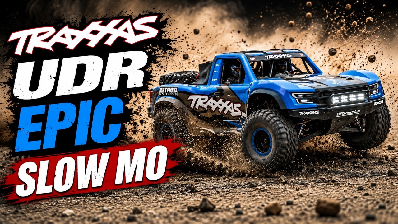EPIC - TRAXXAS UDR - Slow-Mo Aktion! 4K120fps 💥 #traxxas #traxxasudr #rccar