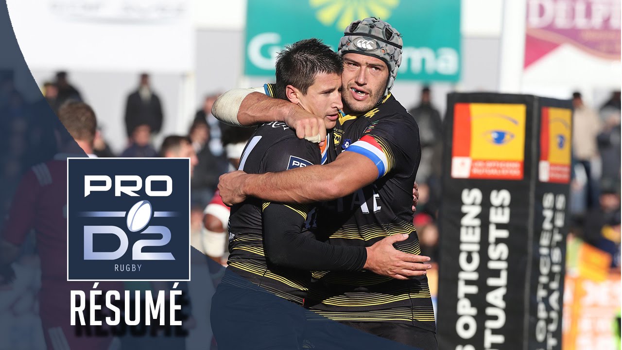 PRO D2 - Résumé Mont de Marsan-Dax: 26-10 - J9 - Saison 2015/2016