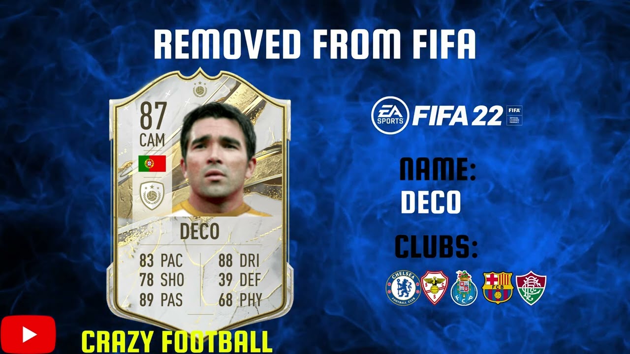 ALL ICONS REMOVED IN FIFA HISTORY! | FIFA 17 - FIFA 23 😱 | Future Icons