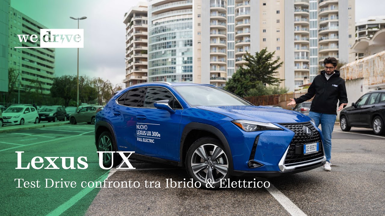 Lexus UX | Test Drive Confronto tra Ibrido ed Elettrico [We⚡Drive] (ENG SUBS)