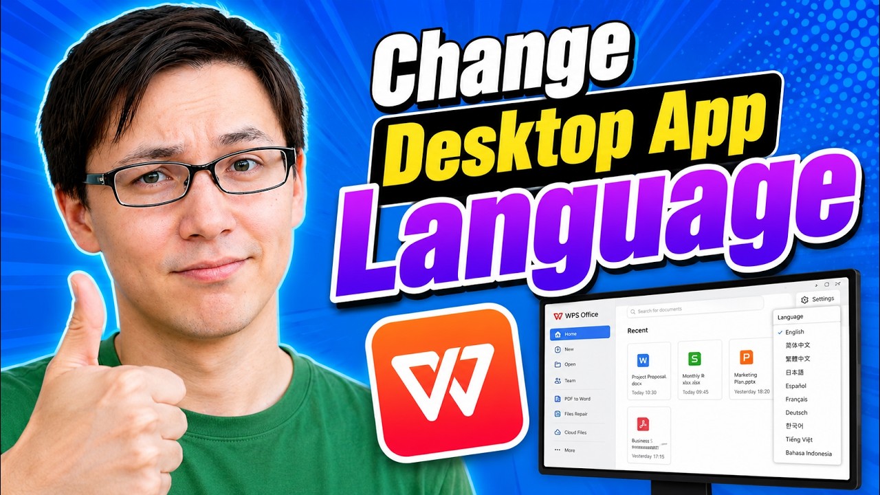 How To Change WPS Office Desktop App Language [2026 Guide]