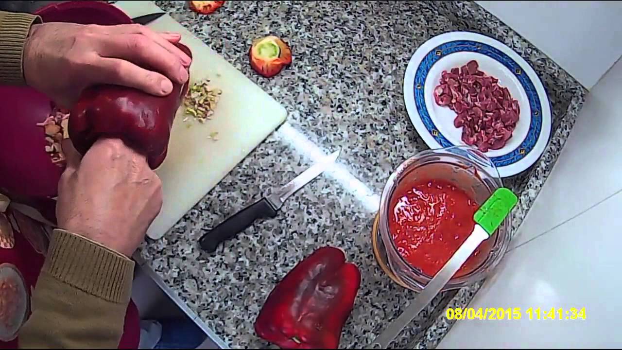 RECETA PIMIENTOS RELLENOS ARROZ (ALCOY )