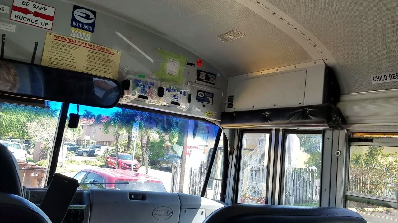 Miami Dade District School Bus BlueBird Vision 2007 PM route #37336