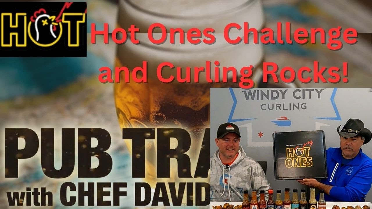 Too Hot to Handle! 🌶️ Windy City Curlers vs. The Wings of Death Hot Ones Challenge and Pub Travels!